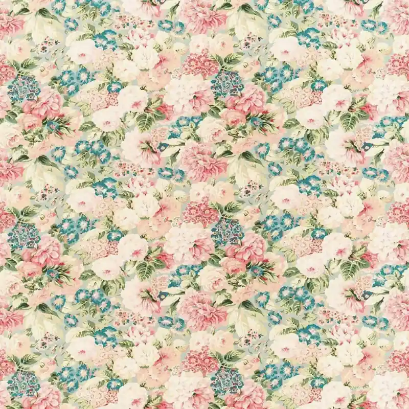 Preis Gesenkt Stoff Rose and Peony Sanderson