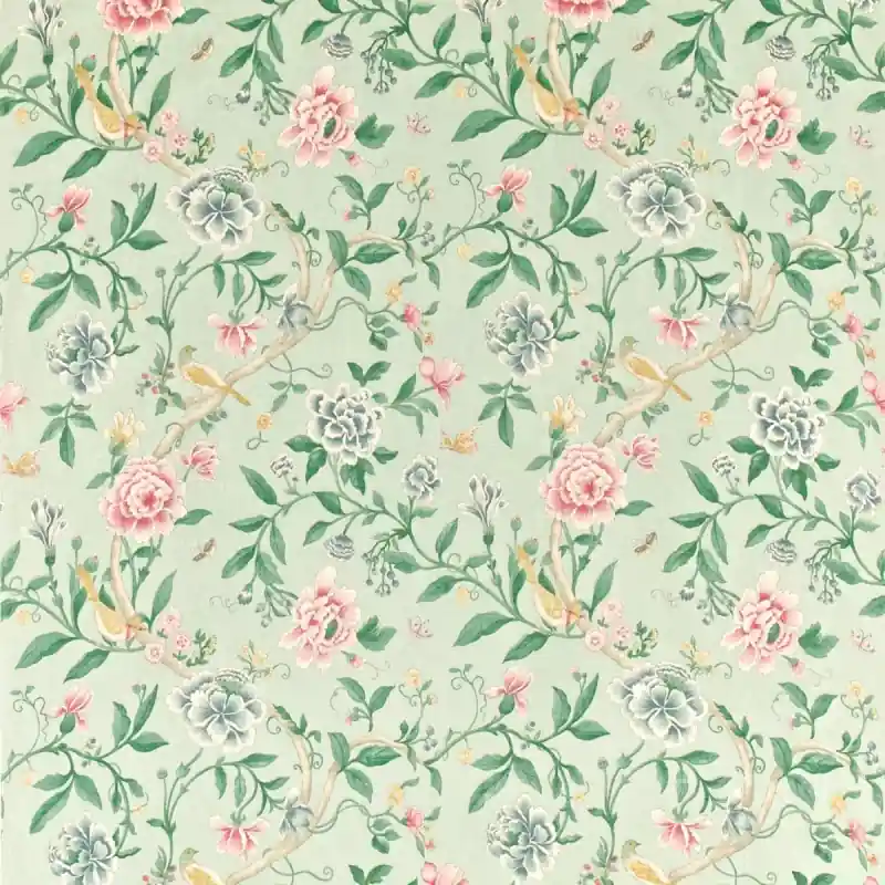Stoff Porcelain Garden Sanderson Schnäppchen