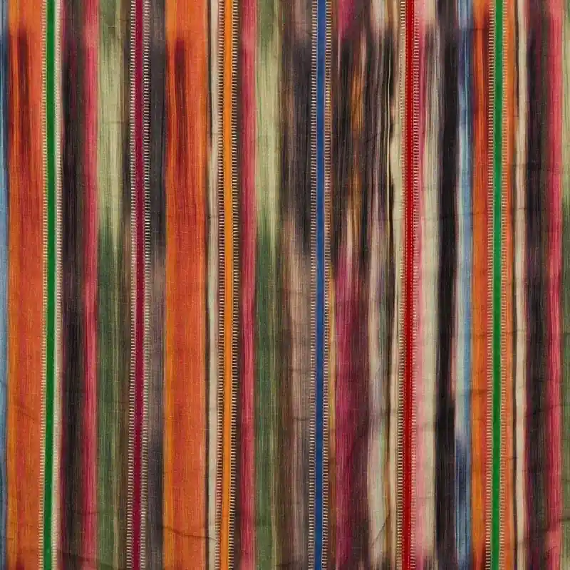 Stoff Bohemian Stripe Mulberry Schnäppchen