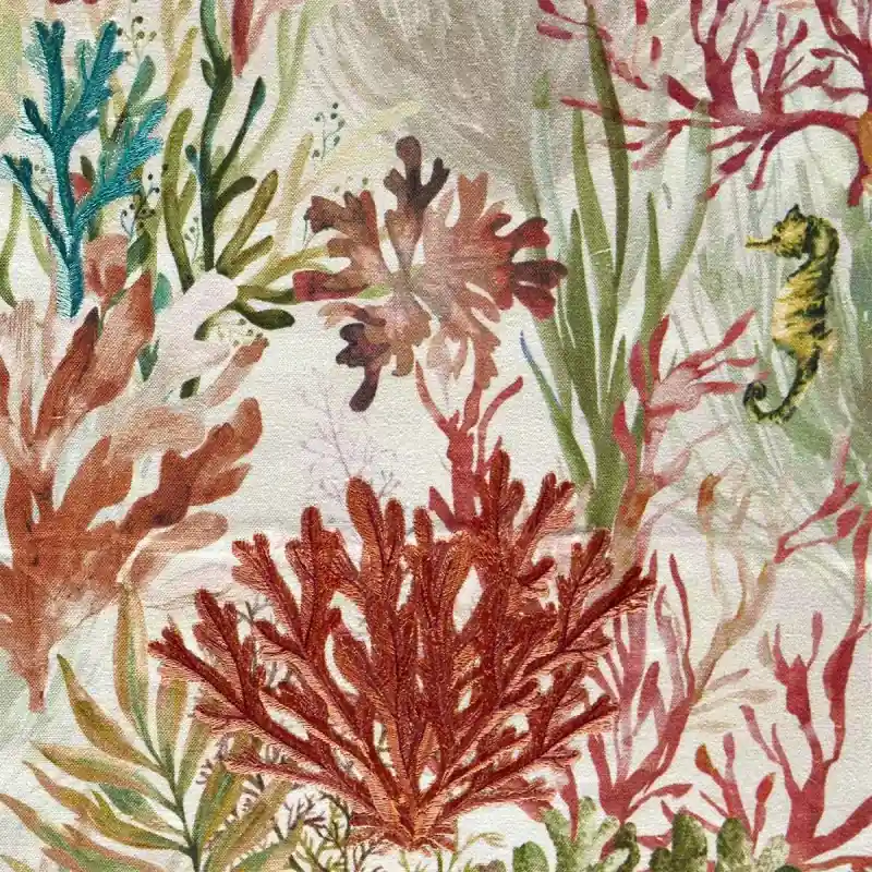 Stoff Oceana Print Clarke and Clarke Sofort Bestellen