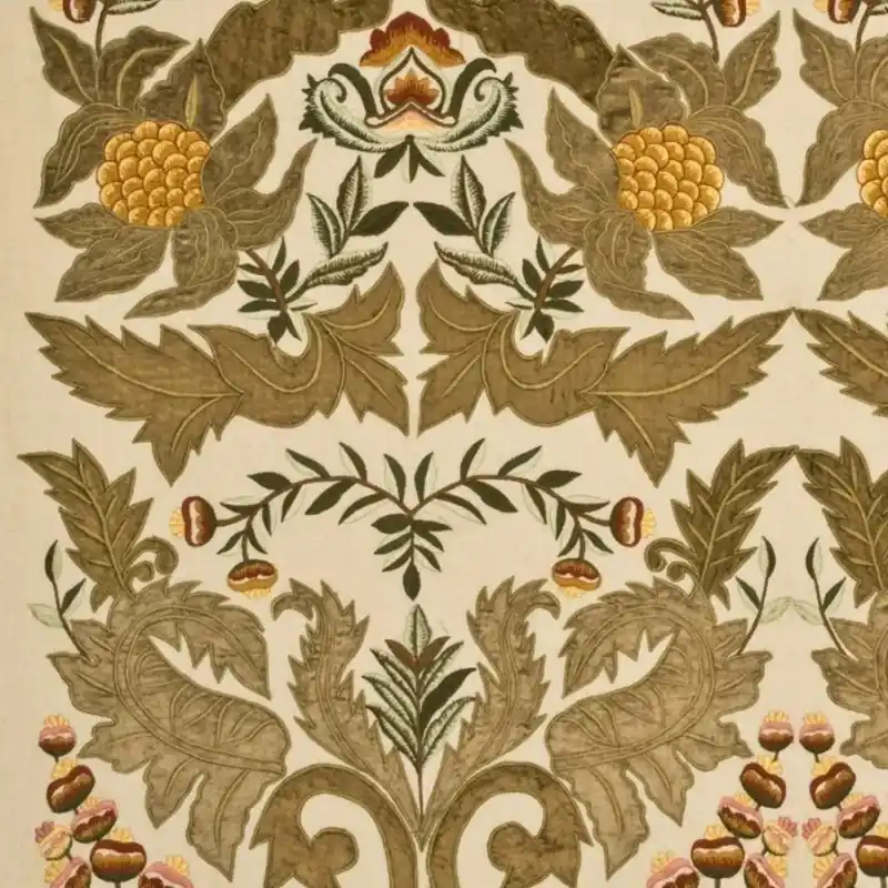 Leinen Stoff Constantine Bestickt Mulberry Günstig