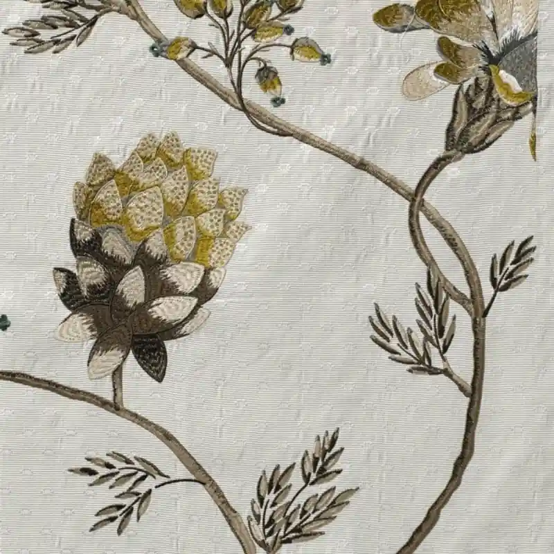 Garantierte Lieferung Stoff Flore Bestickt fabric Bestickt Nobilis