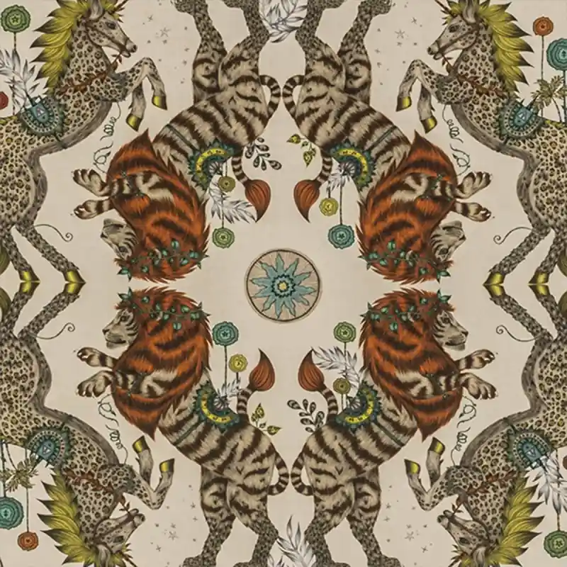 Stoff Caspian Linen Emma J. Shipley by Clarke and Clarke Aktuell