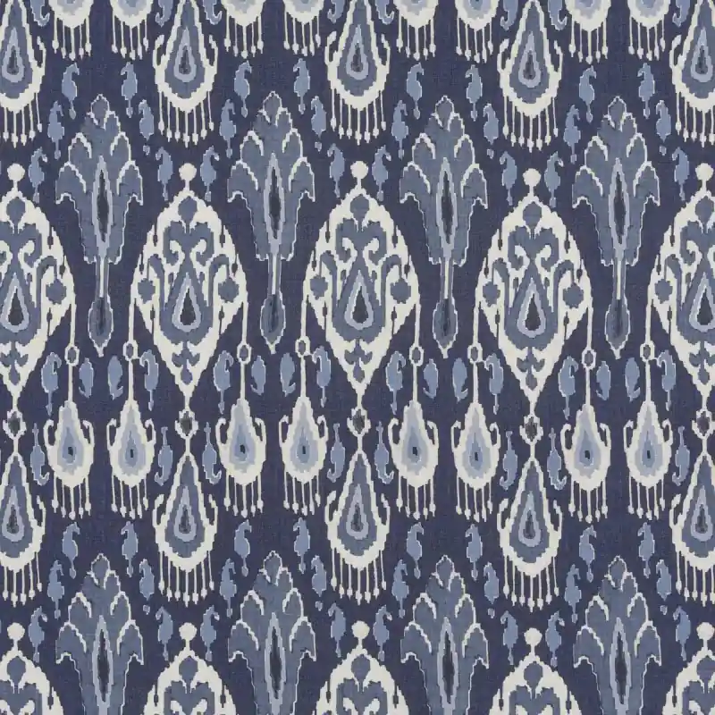 Stoff Ikat Bokhara Linen GP & J Baker Solange Der Vorrat Reicht