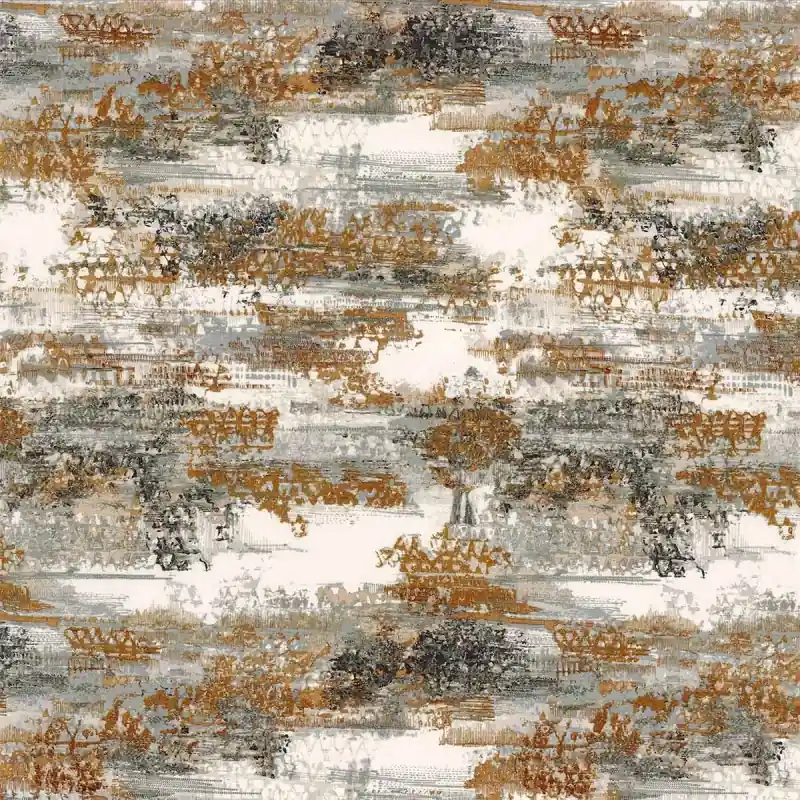 Stoff Abstraction Casamance Meistverkauft