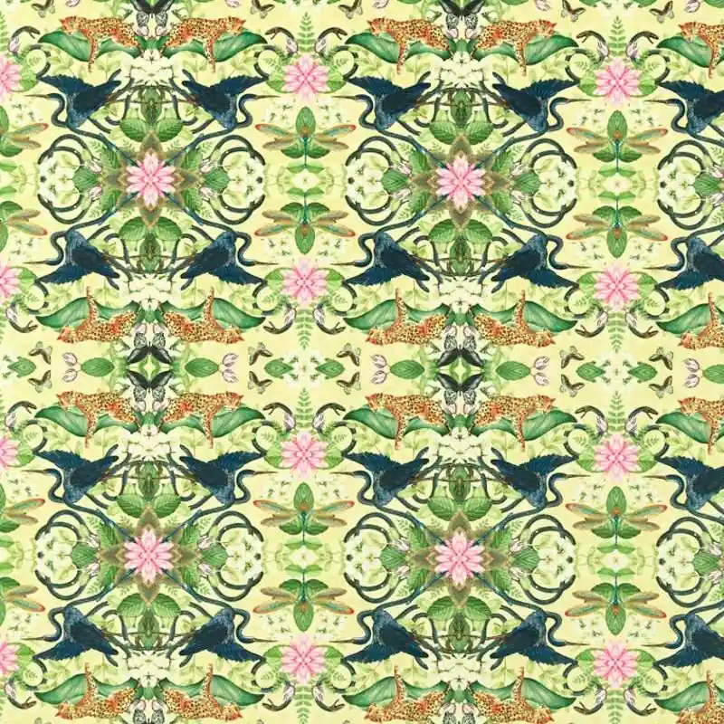 Knallerangebot Samt Wonderlust Tea Story Clarke and Clarke