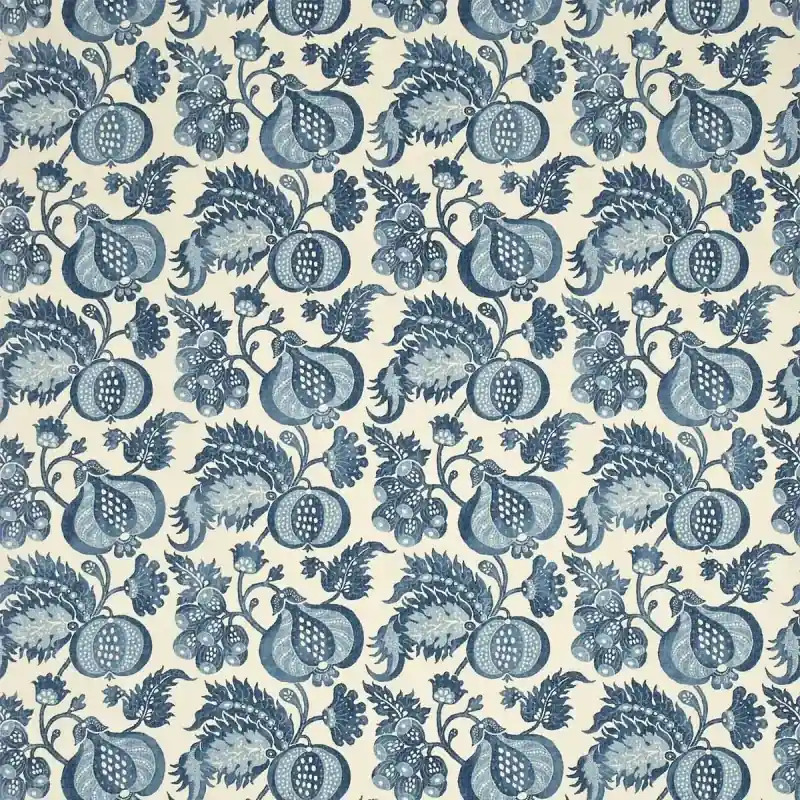 Geprüft Stoff China Blue Sanderson