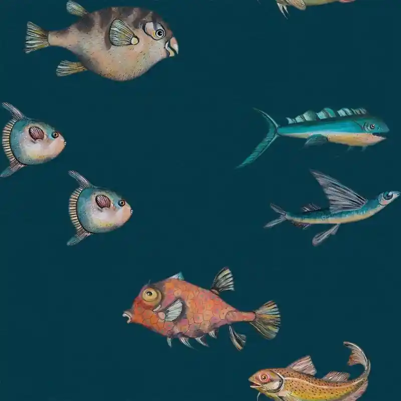 Tapete Peces Santamans Coordonné Letzte Chance