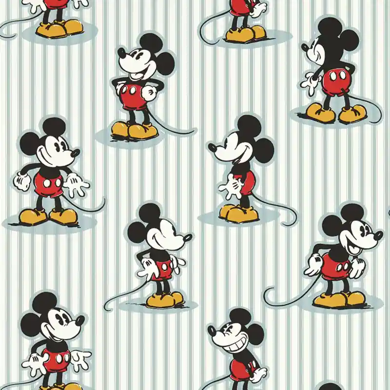 Tapete Mickey Stripe Sanderson Geprüft