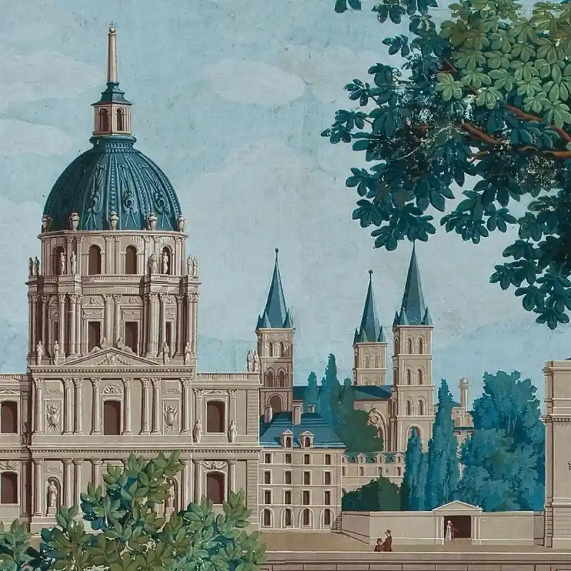Direktkauf Panoramatapete Monuments de Paris Le Grand Siècle