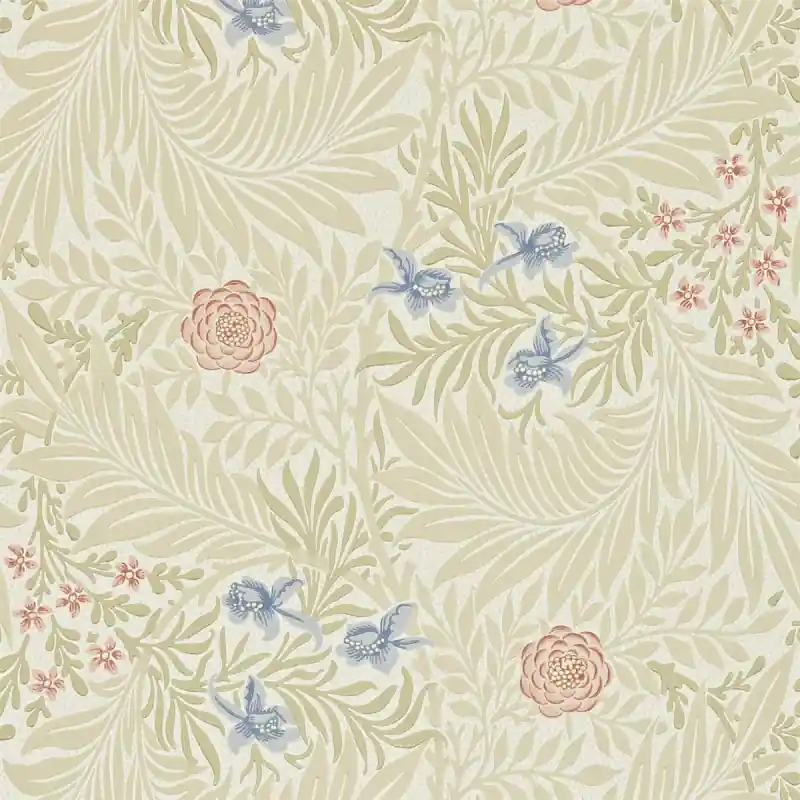 Tapete Larkspur Morris and Co Zertifiziert