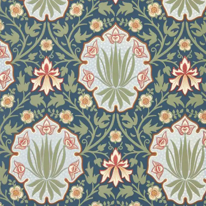 Tapete Iris & Rose Morris and Co Meistverkauft