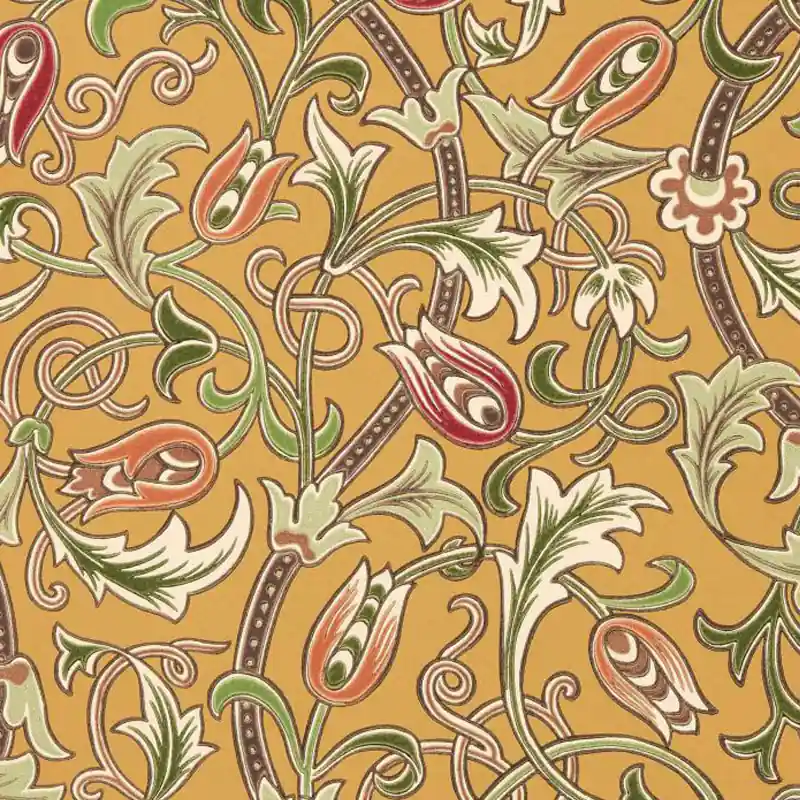 Heißes Angebot Tapete Scrolling Tulip Morris and Co