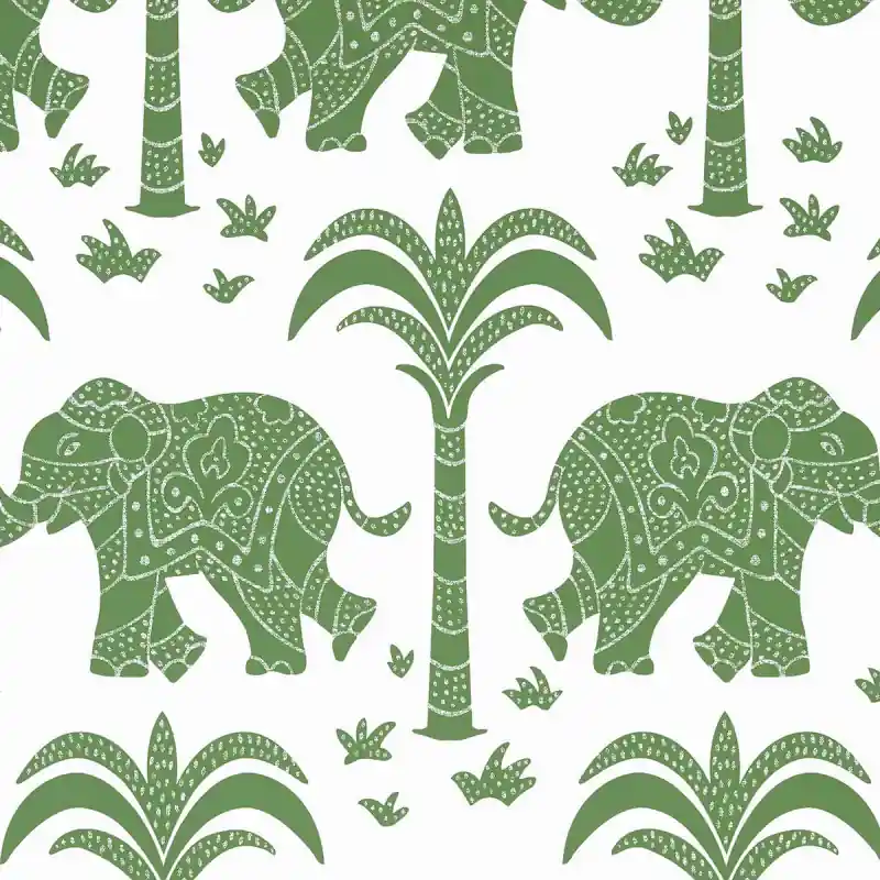 Neu Im Sortiment Tapete Elephant Thibaut