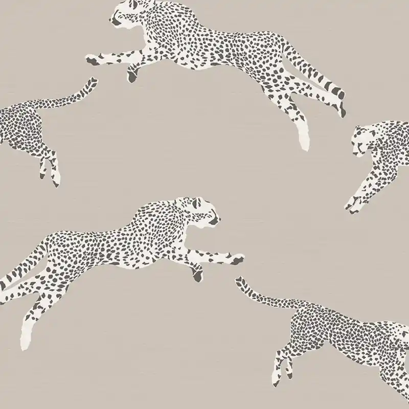 Wandverkleidung Leaping Cheetah Grasscloth Jannelli & Volpi Heißes Angebot