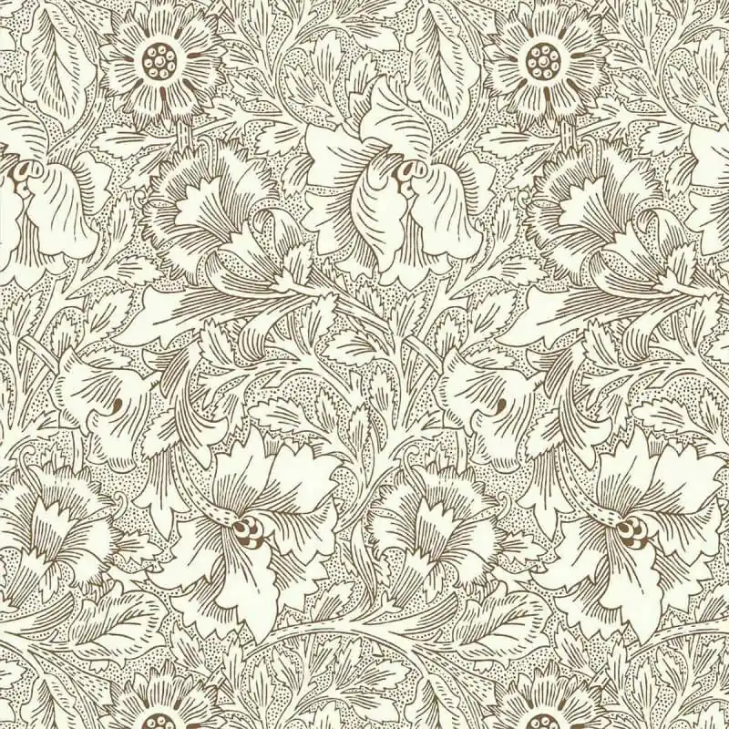 Top-Seller Tapete Poppy Morris and Co