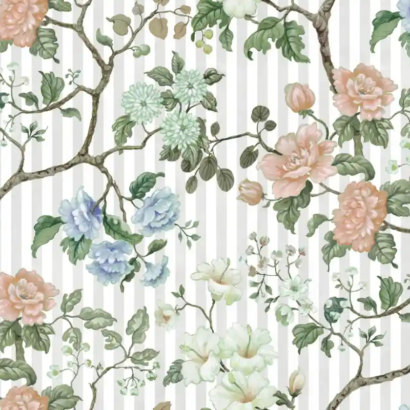 Panoramatapete Rose Stripe Rebel Walls Expressversand