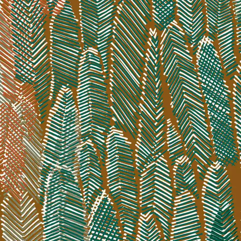 Panoramatapete Plumage Ressource Abverkauf
