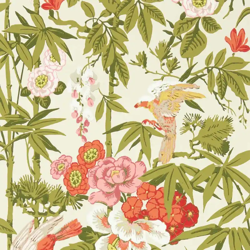 Kracherpreis Tapete Bamboo & Birds Sanderson