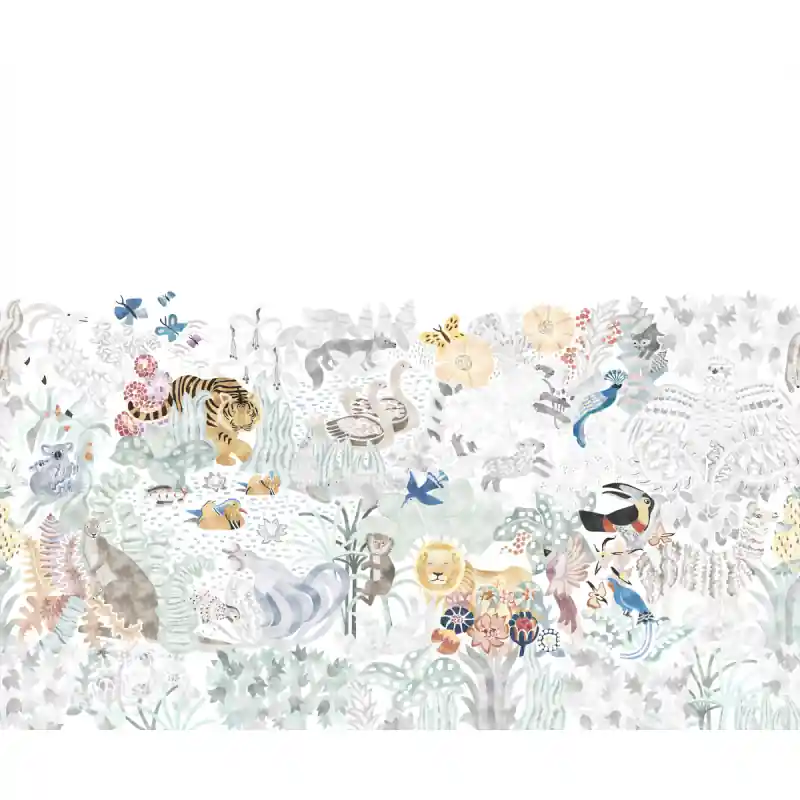 Wochenendangebot Panoramatapete Les 5 Continents Isidore Leroy
