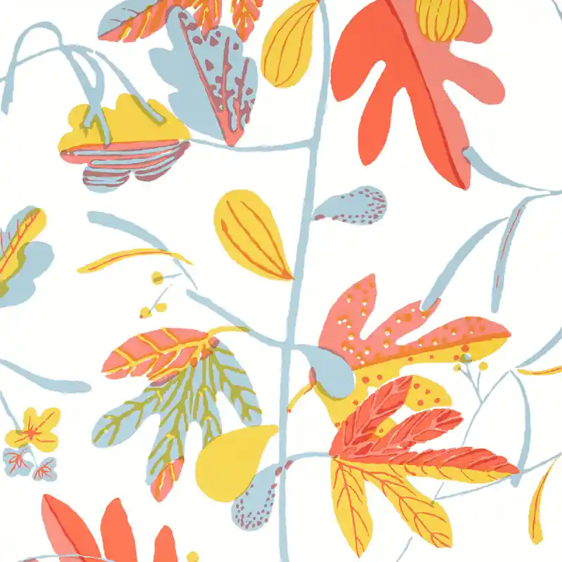Online Kaufen Tapete Matisse Leaf Thibaut