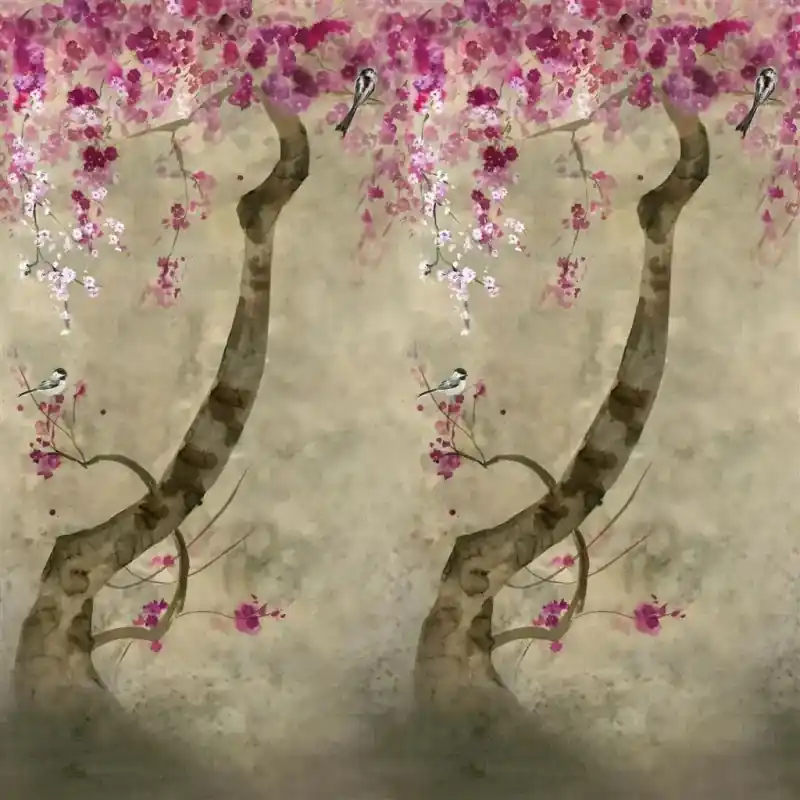 Panoramatapete Shinsha Blossom Scene 2 Designers Guild Jetzt Bestellen