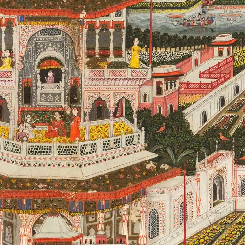 Panoramatapete Indian Palace Mindthegap Direktkauf