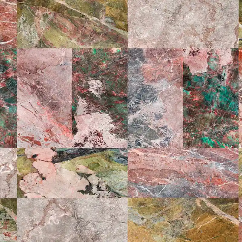Panoramatapete Mixed Marble Walls by Patel Billig