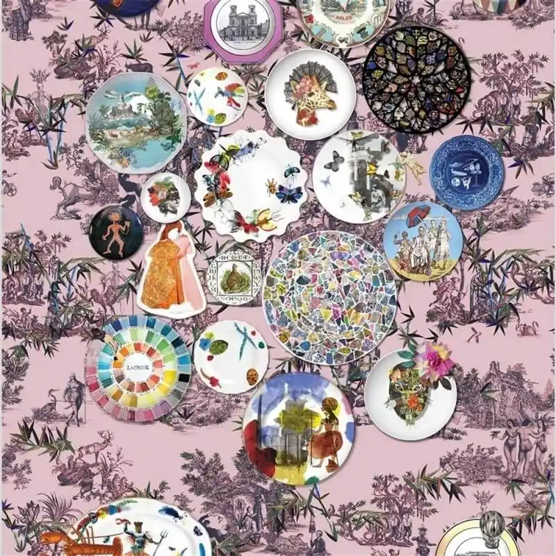 Panoramatapete Folie Myrtille Christian Lacroix Knallerangebot