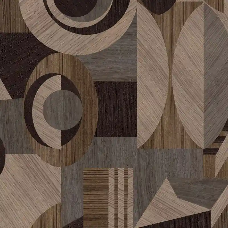 Sofort Bestellen Panoramatapete XXL Marquetry Pascale Risbourg