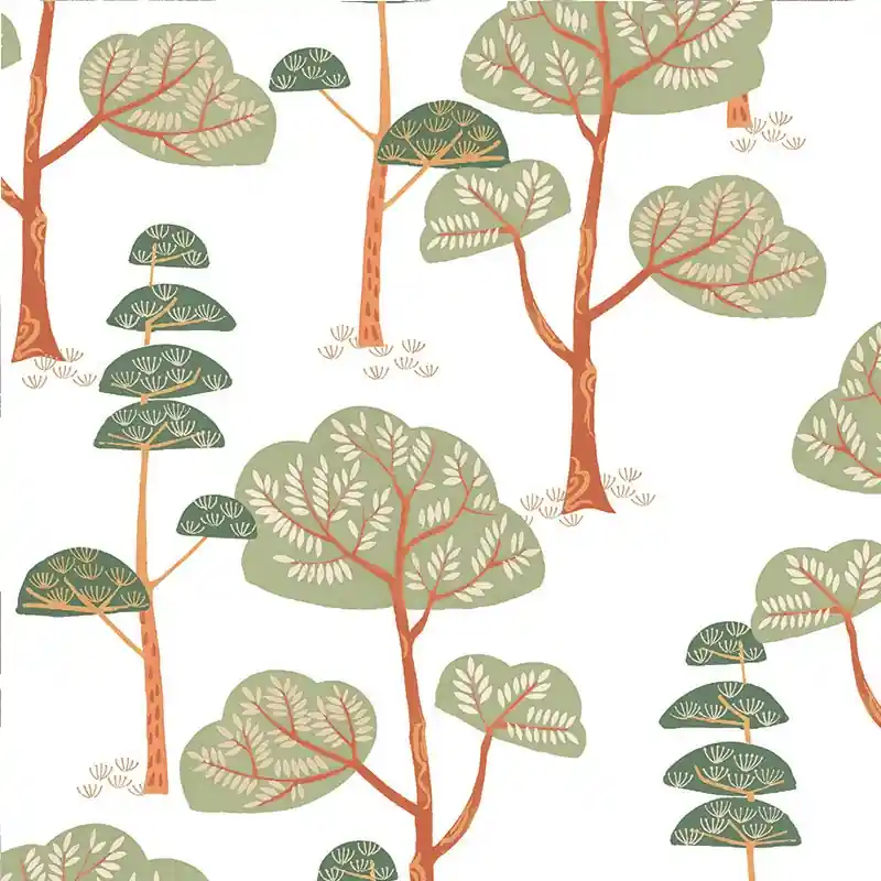 Direktkauf Tapete Trees Masureel