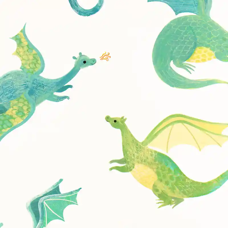 Echt Tapete Dragon Dreams Villa Nova