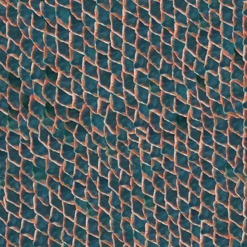 Günstig Tapete Fish Skin Coordonné