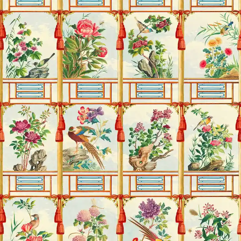 Panoramatapete Flowering Wall Mindthegap Preis Gesenkt