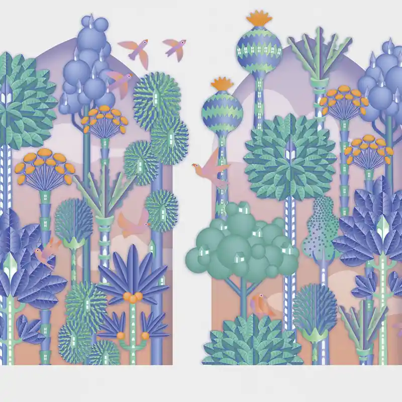 Nur Für Kurze Zeit Panoramatapete Biophilic Futures 2 Yo2