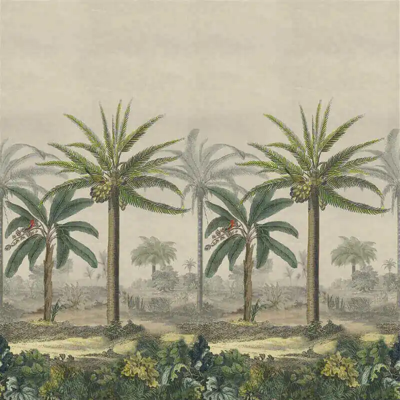 Panoramatapete Palm trail Scene 2 John Derian Angebot