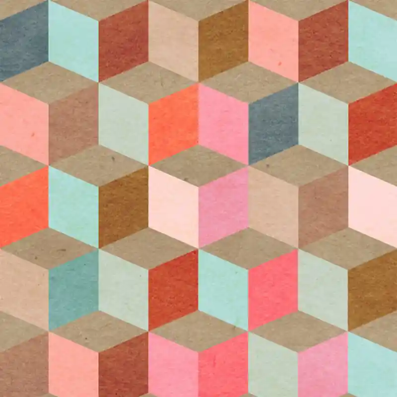 Panoramatapete Coloured Geometry Mindthegap Super-Preis