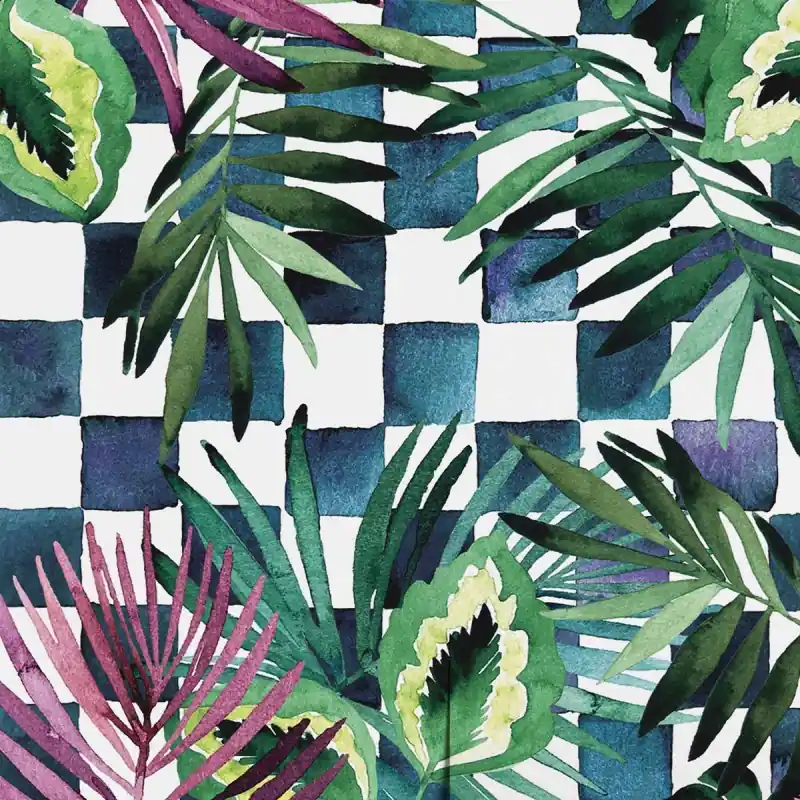 Tapete Jardin noir Raccord parfait Direkt Vom Hersteller