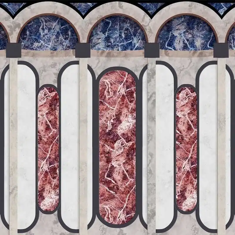 Panoramatapete Archs Coordonné Begrenztes Angebot