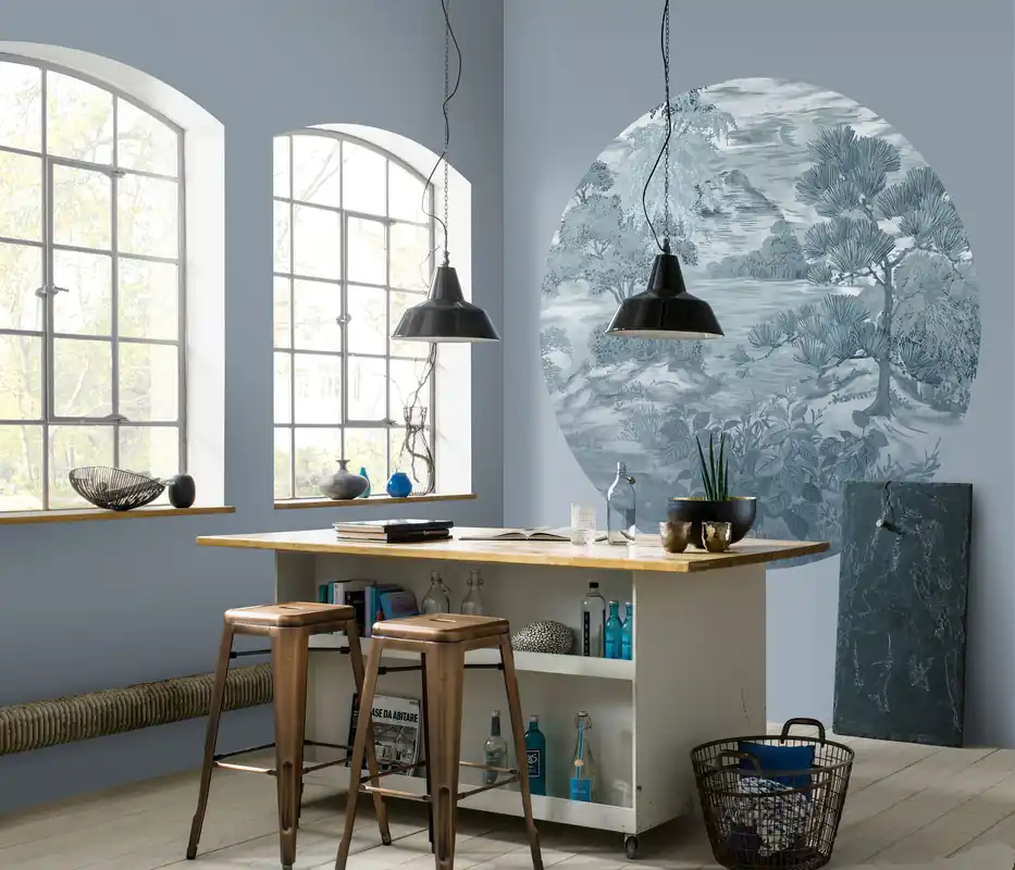 Circle Jungle Blue Preis Gesenkt