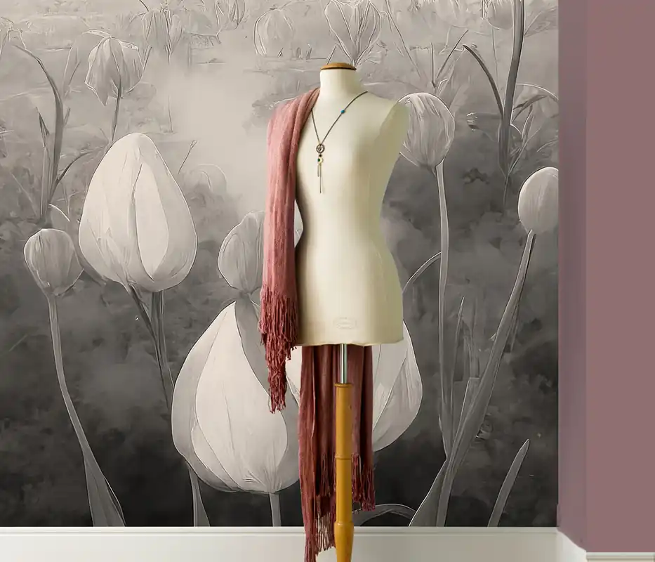 Tulips Grey Top-Seller