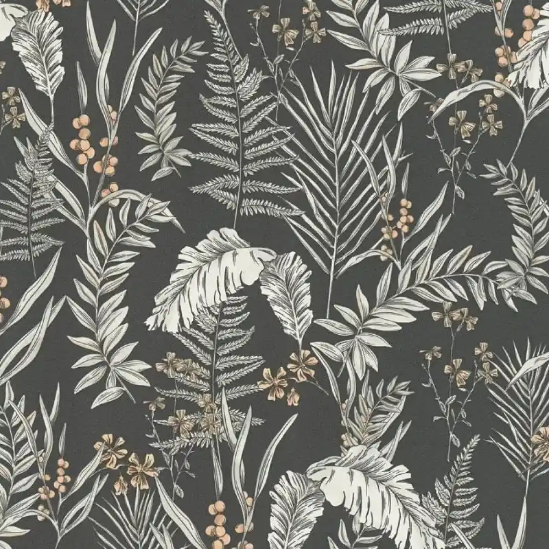 Tapete Schwarz-Weiß livingwalls Vliestapete (1044354) Top-Angebot