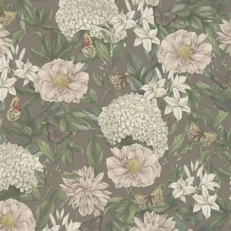Tapete Grün, Lila, Rosa, Weiß livingwalls Vliestapete (1044334) Ausverkauf