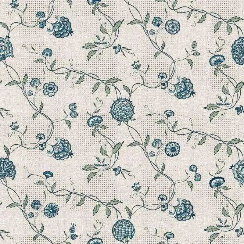 Sale Tapete Beige, Creme, Blau, Grün Sandberg Vliestapete (1044311)