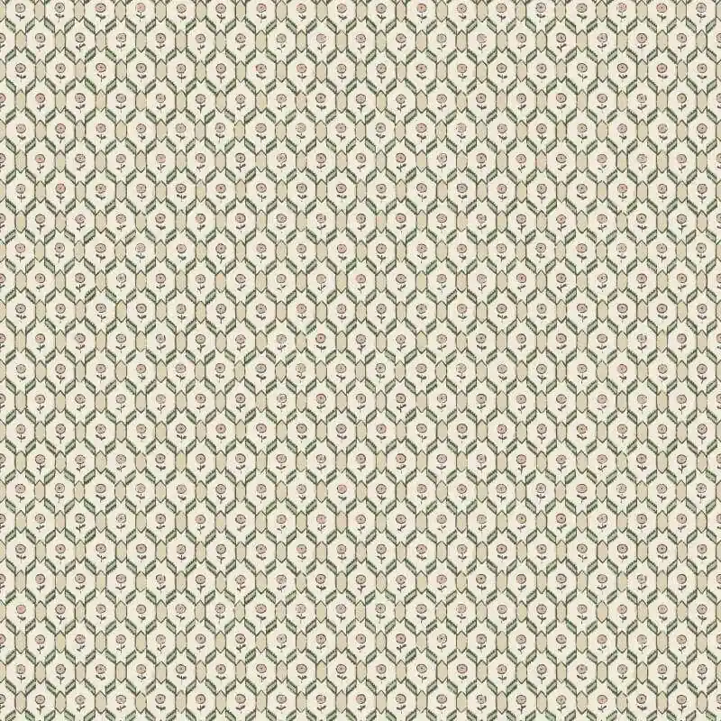 Günstig Tapete Beige, Creme, Grün, Rosa Sandberg Vliestapete (1044290)