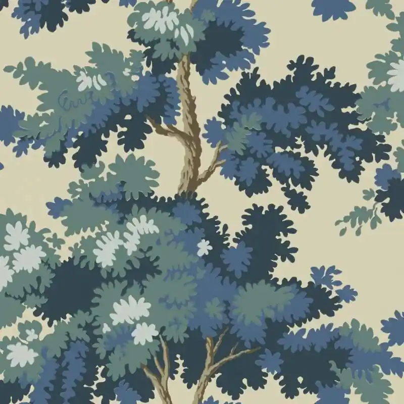 Tapete Beige, Creme, Blau, Grün Sandberg Vliestapete (1044279) Geprüft