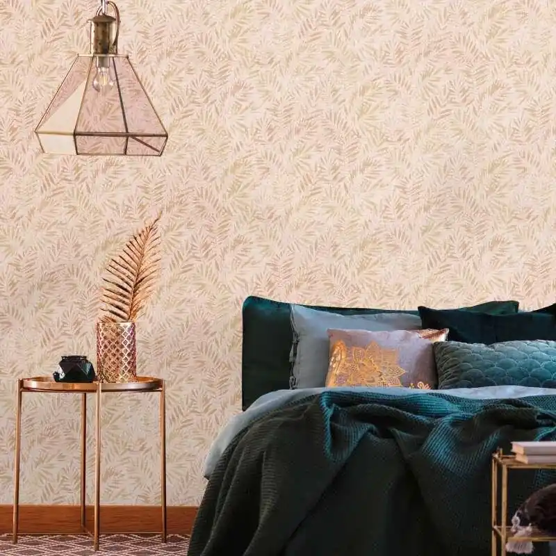 Tapete Beige, Creme, Gold livingwalls Vliestapete (1043754) Wochenendangebot