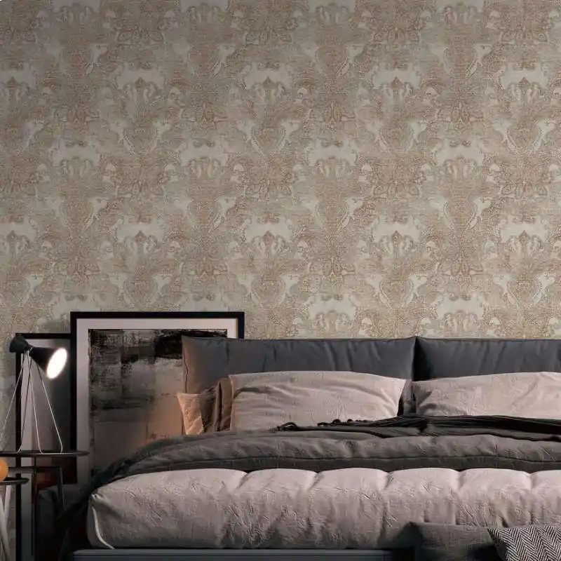 Finale Aktion Tapete Grau, Silber livingwalls Vliestapete (1043747)