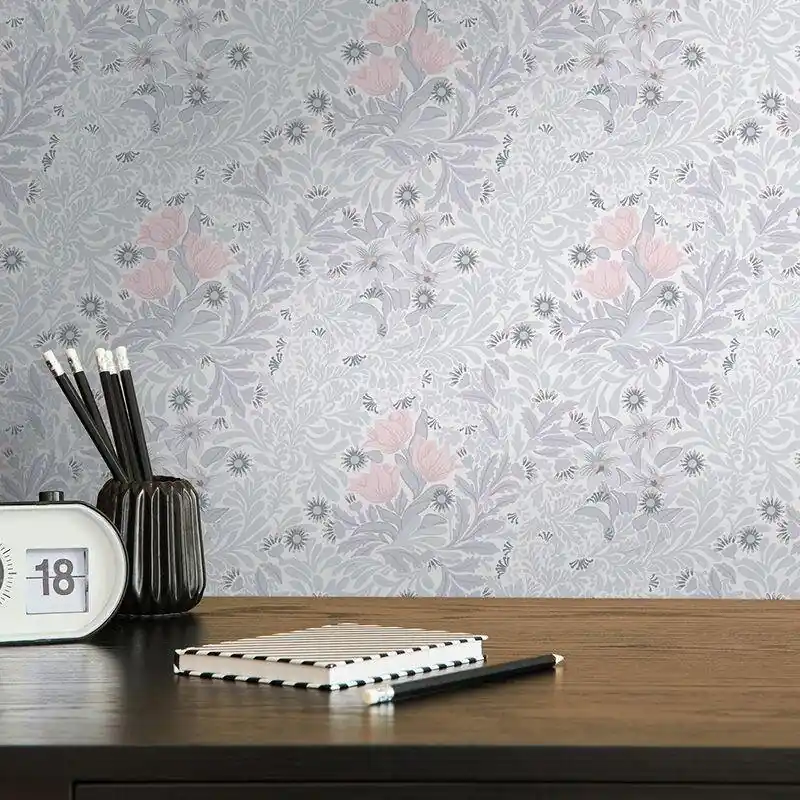 Super-Preis Tapete Grau, Silber, Rosa, Rose Architects Paper Vliestapete (1043468)