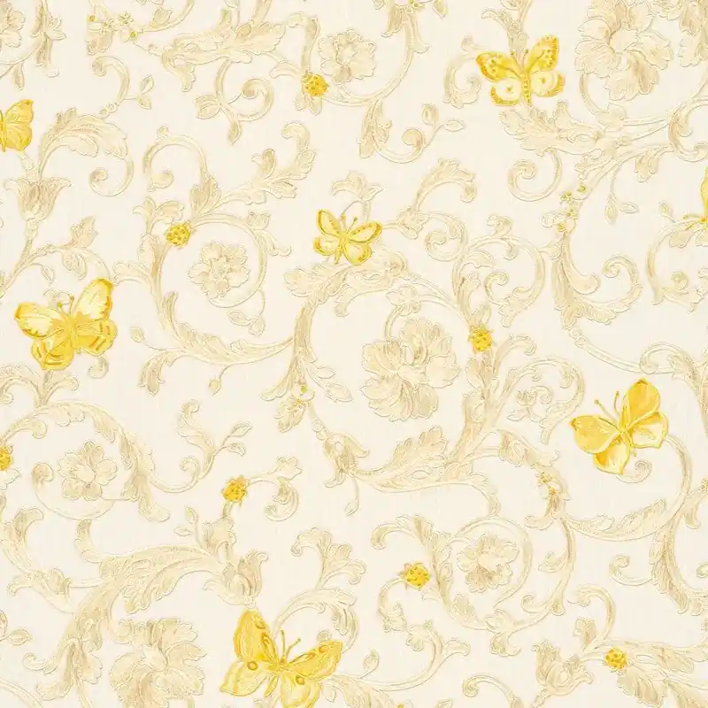 Billig Tapete Beige, Creme VERSACE Vliestapete (1027770)